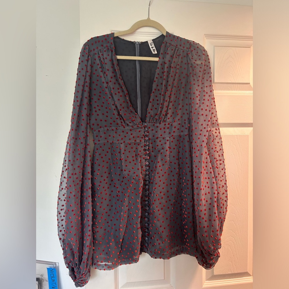 Rat & boa dress
